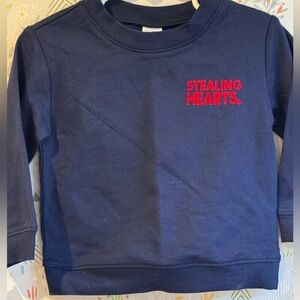 Carter’s Valentine’s Day Mavy 18 Mo Stealing Hearts Lightweight Crewneck